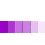 värisarja violetti